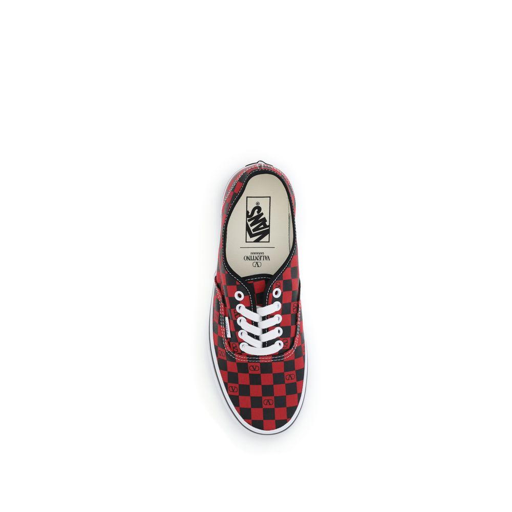 Multicolor Cotton Low Top Sneakers