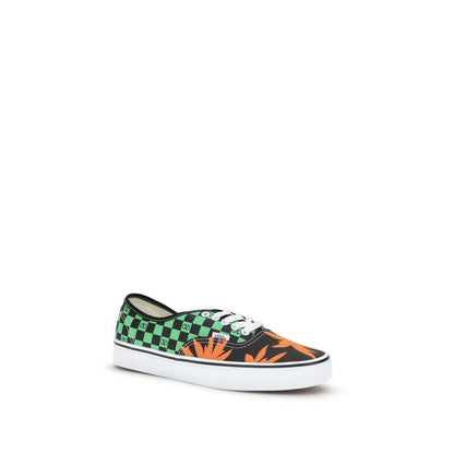 Multicolor Cotton Low Top Sneakers