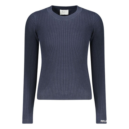 Blue Cotton Women's Sweater