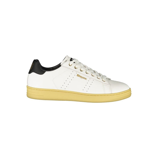 White Leather Men Sneaker