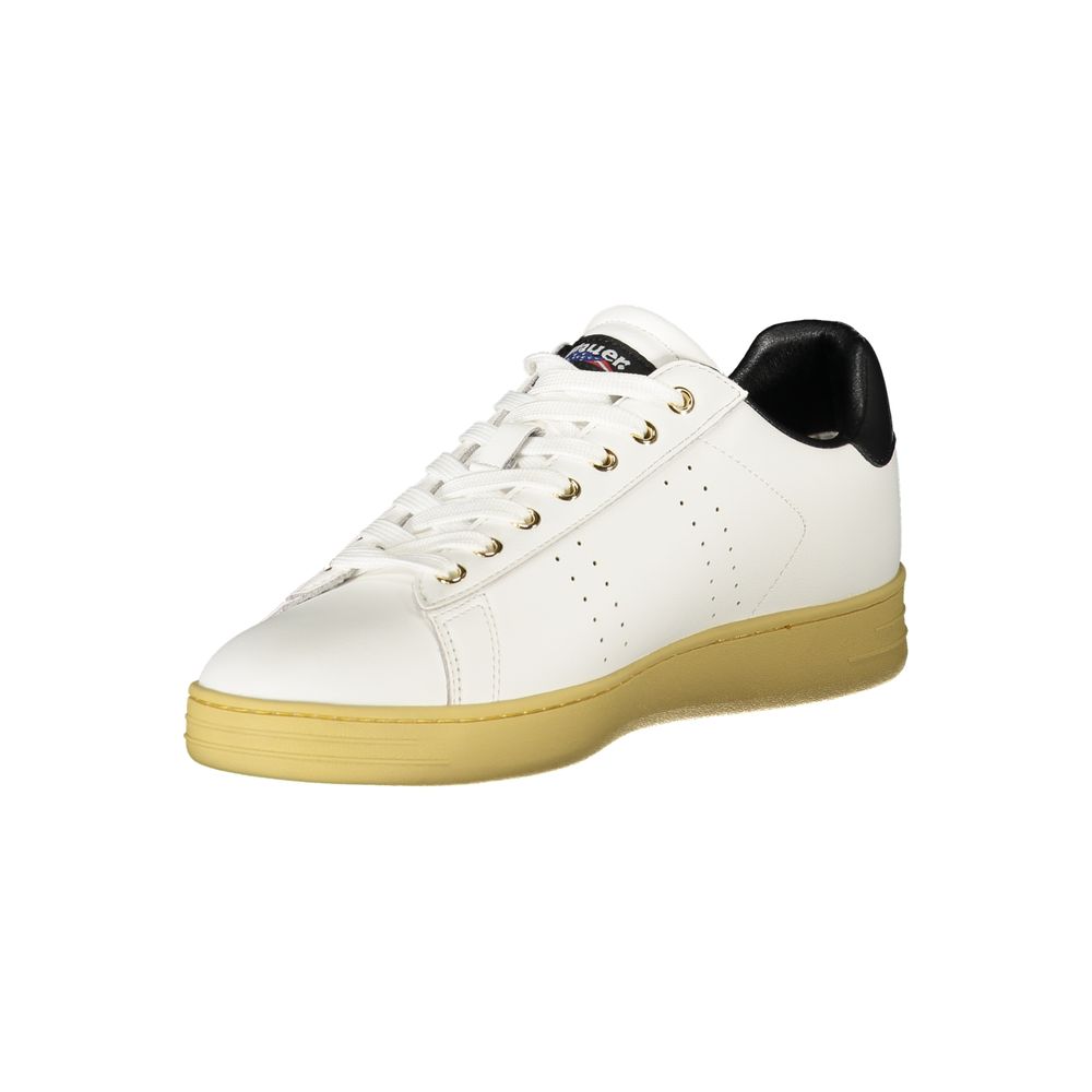 White Leather Men Sneaker