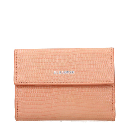 Pink Leather Wallet