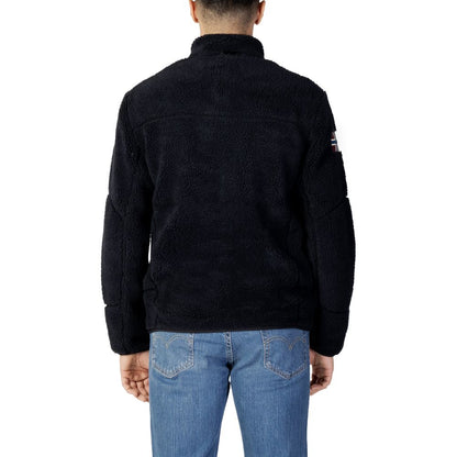 Black Polyester Sweatshirt