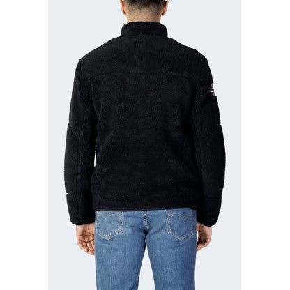 Black Polyester Sweatshirt