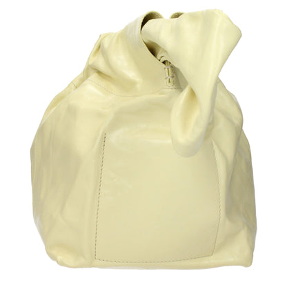 Yellow Leather Handbag