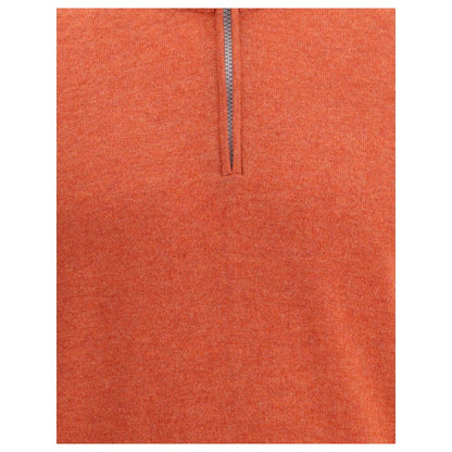 Red Cashmere Sweatshirt
