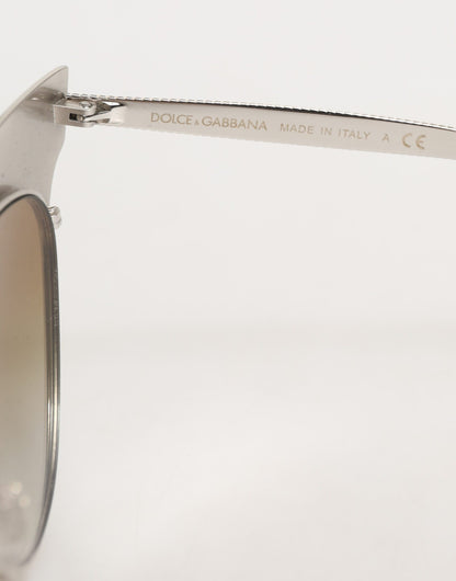 DG2178 Gold Metal Cat Eye Gradient Eyewear Sunglasses