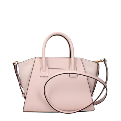 Pink Leather Handbag