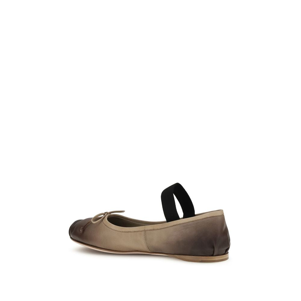 Leather Ballerinas