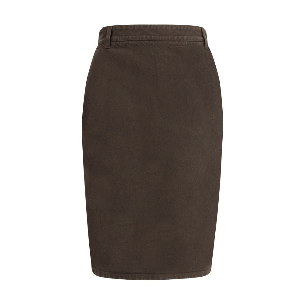 Denim Pencil Skirt
