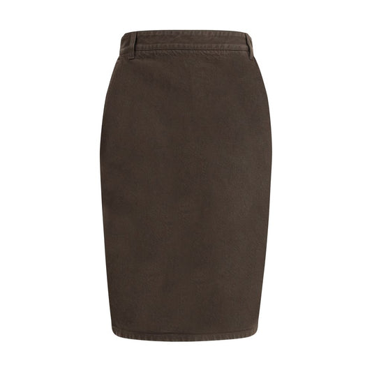 Denim Pencil Skirt