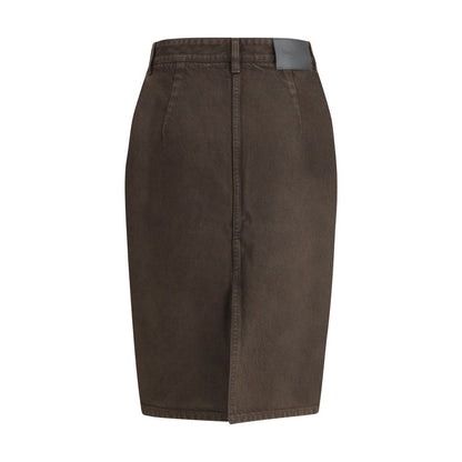 Denim Pencil Skirt