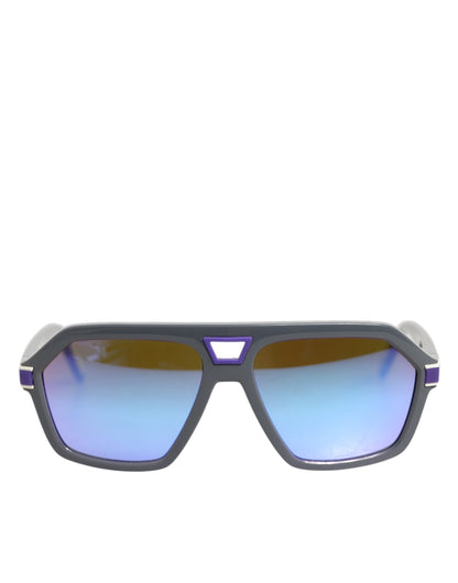 Blue Acetate Aviator Shades Eyewear Sunglasses
