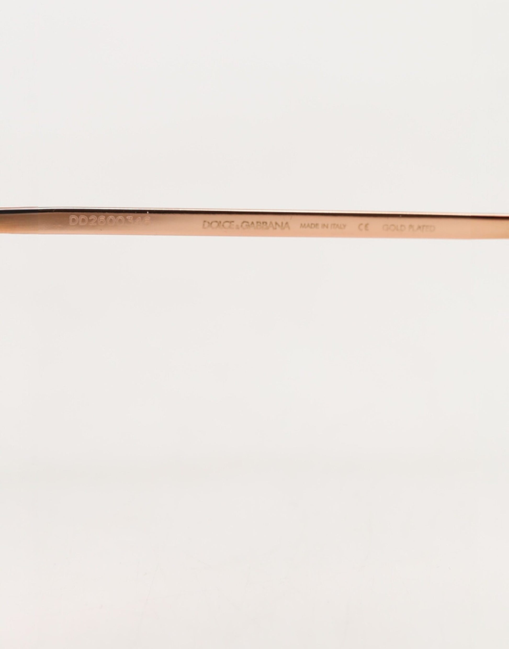 DG2215K Gold Metal Round Shades Eyewear Sunglasses