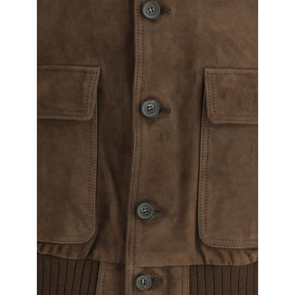 Suede Goat Leather Jacket