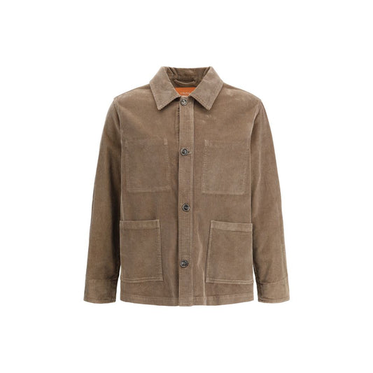 Brown Cotton Coat