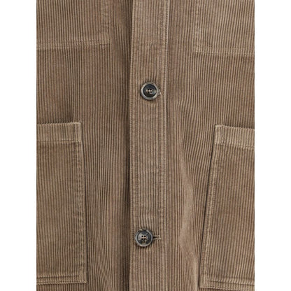 Brown Cotton Coat