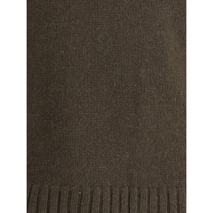 Braided-knit Turtleneck Sweater