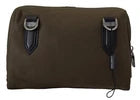 Green Nylon Logo Clutch Mens Bag Crossbody Shoulder
