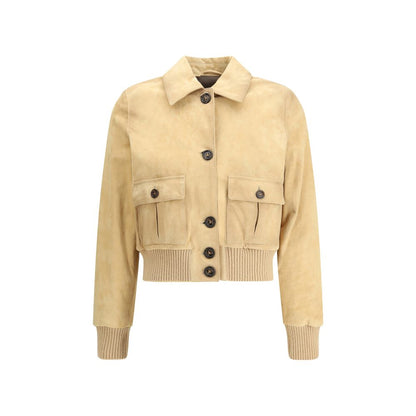 Suede leather Jacket