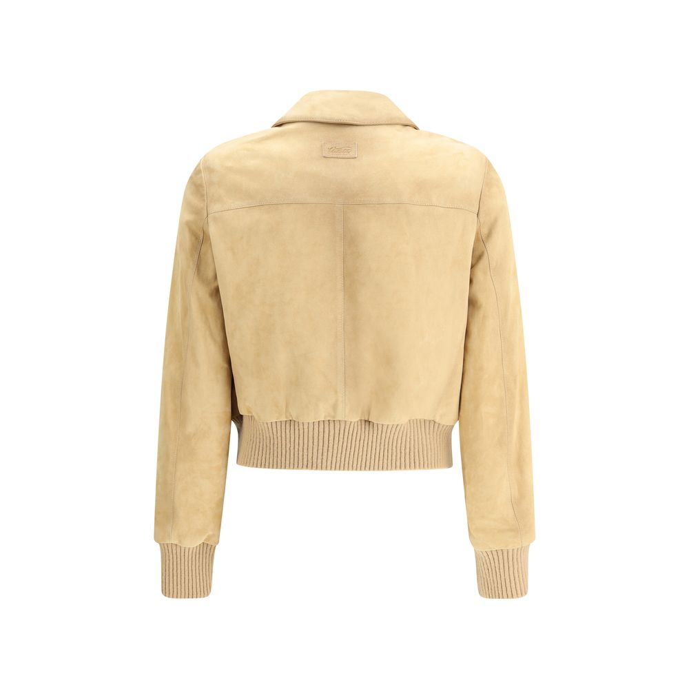 Suede leather Jacket