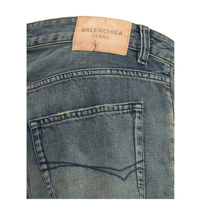Relaxed fit Cotton Denim Pants