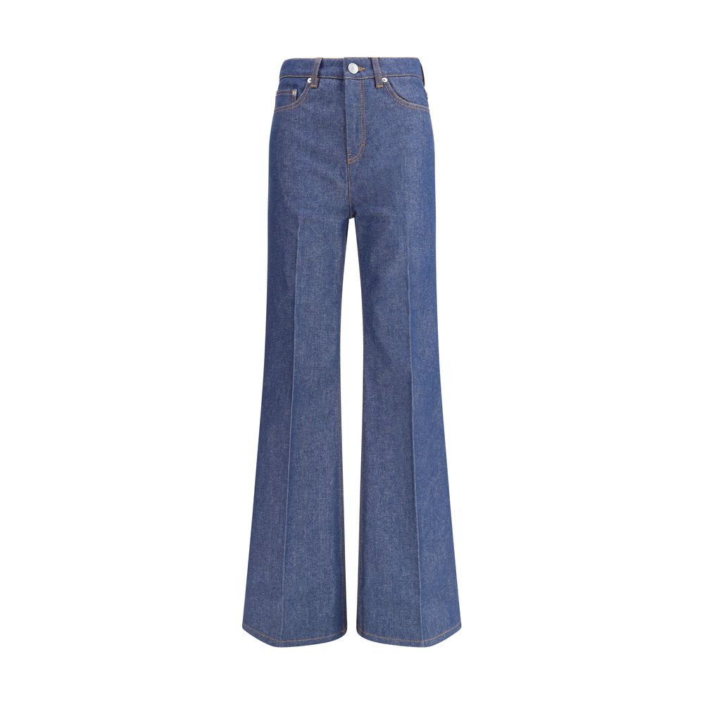 Flare fit Jeans in raw