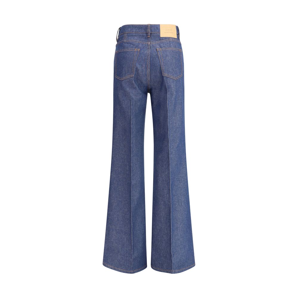 Flare fit Jeans in raw