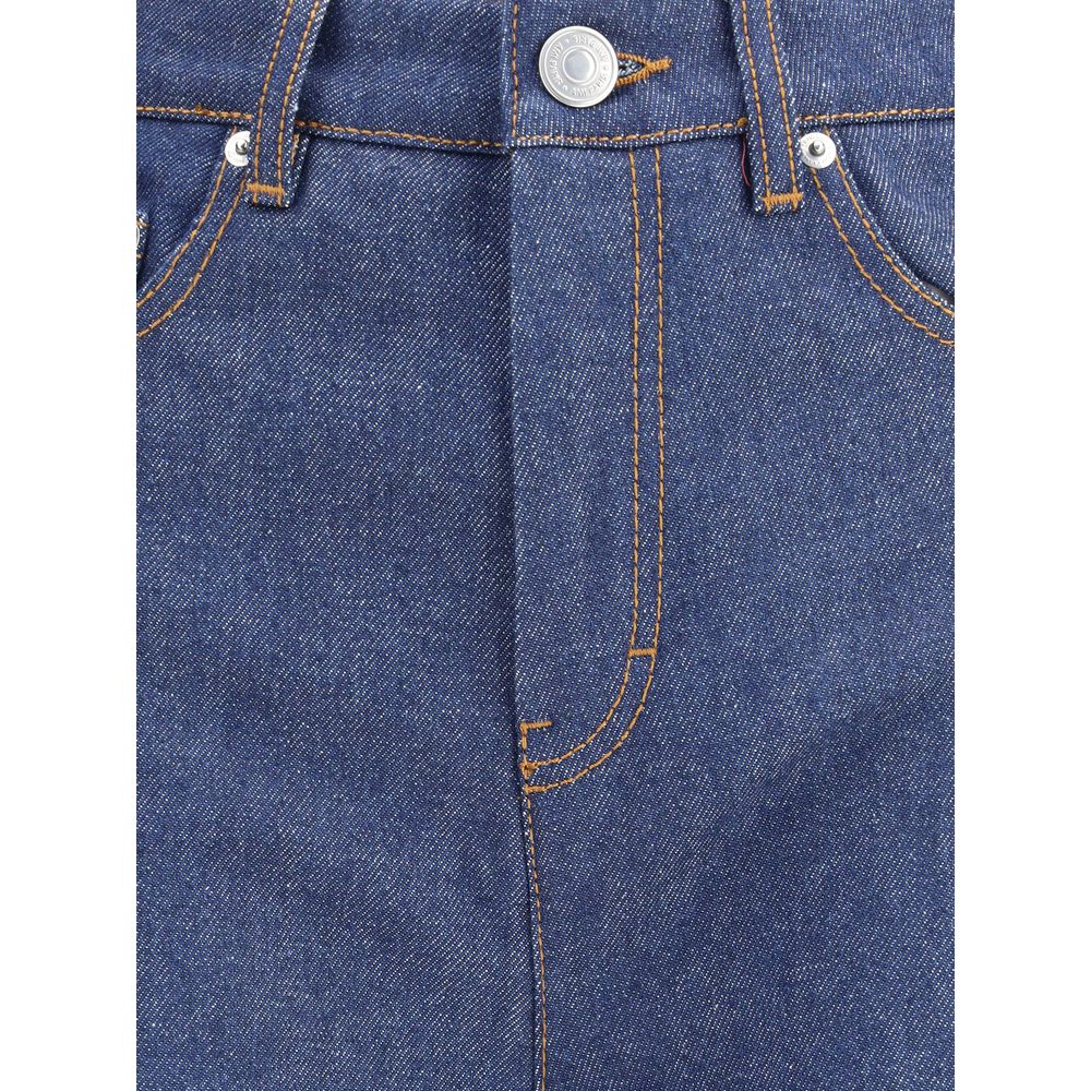 Flare fit Jeans in raw