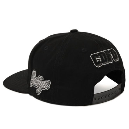 Black Cotton Hat
