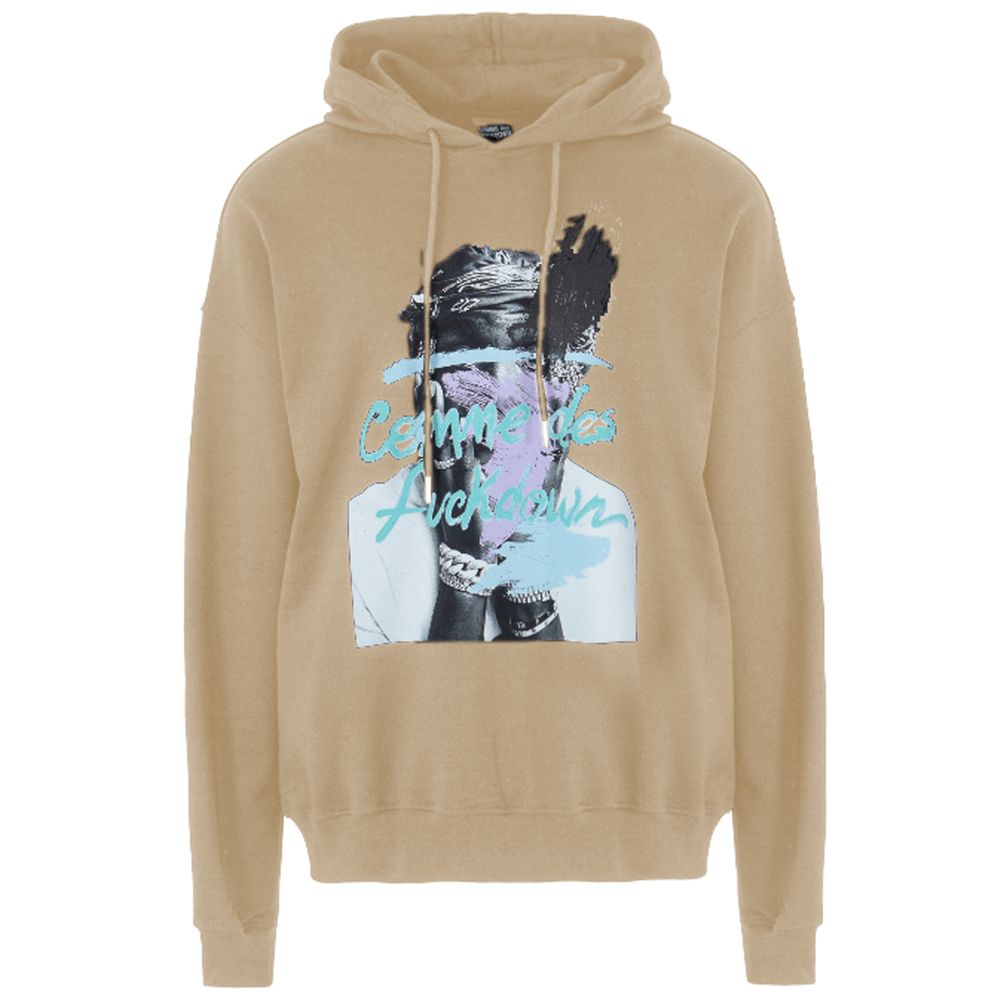 Beige Cotton Sweatshirt