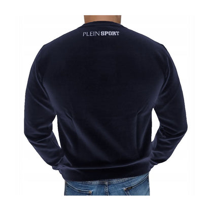 Blue Cotton Sweatshirt