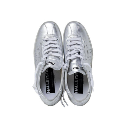 Gray Leather Sneaker