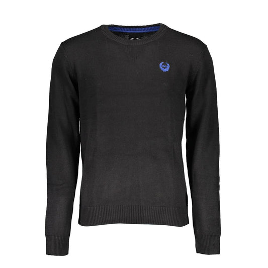 Black Cotton Sweater