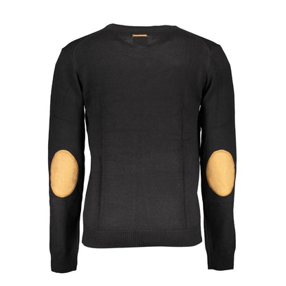 Black Cotton Sweater
