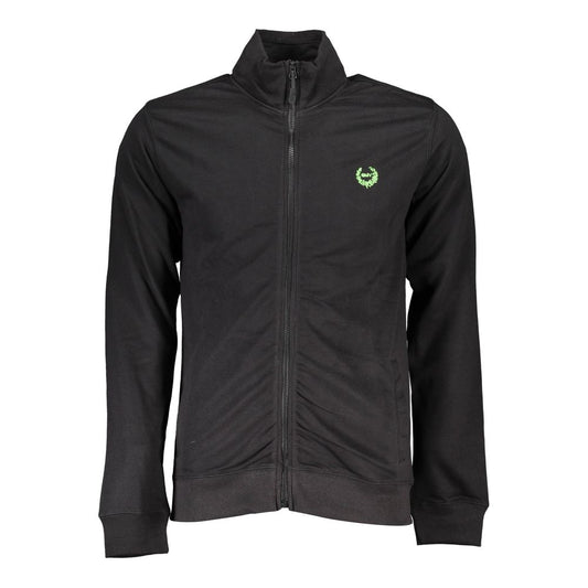 Black Cotton Sweatshirt