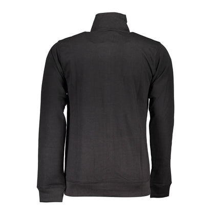 Black Cotton Sweatshirt