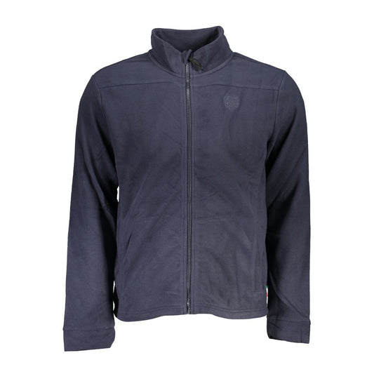 Blue Polyester Sweatshirt