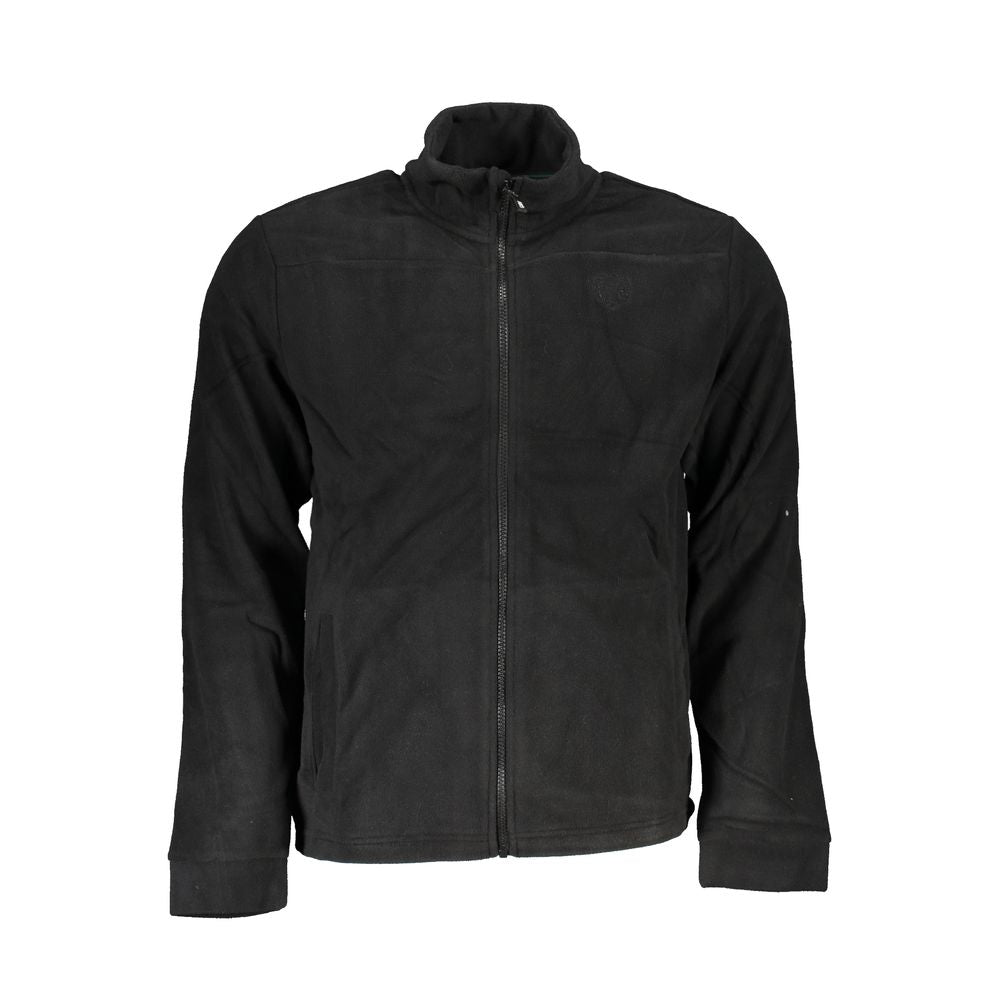 Black Polyester Sweatshirt