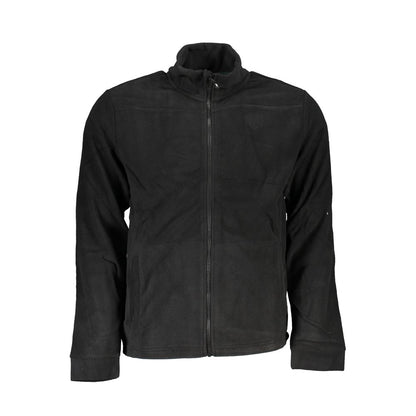 Black Polyester Sweatshirt