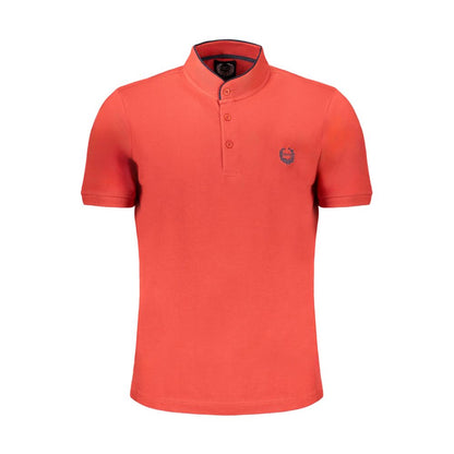 Red Cotton Polo Shirt