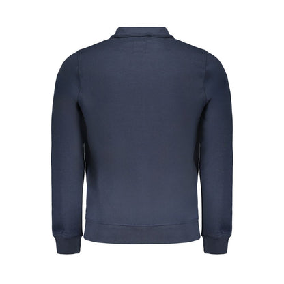 Blue Cotton Sweatshirt