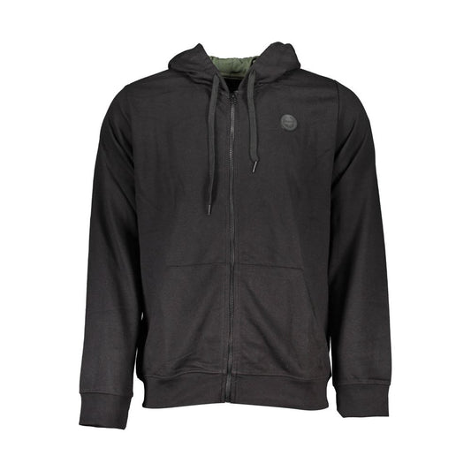 Black Cotton Sweatshirt