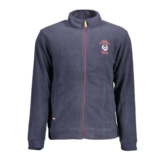 Blue Polyester Sweatshirt