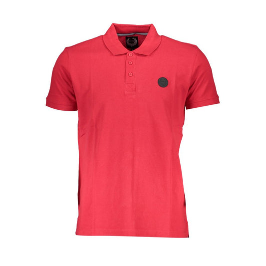 Red Cotton Polo Shirt