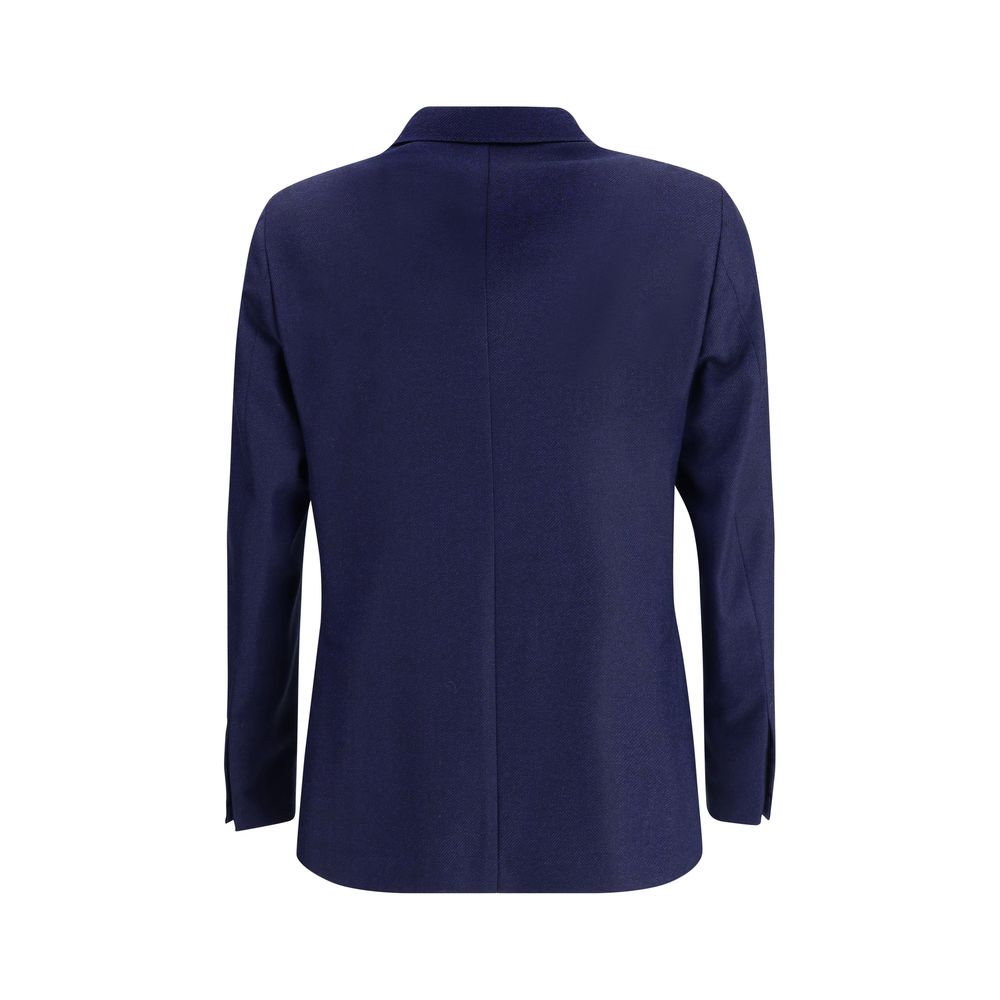 Double-Breasted Jacket in Virgin Wool