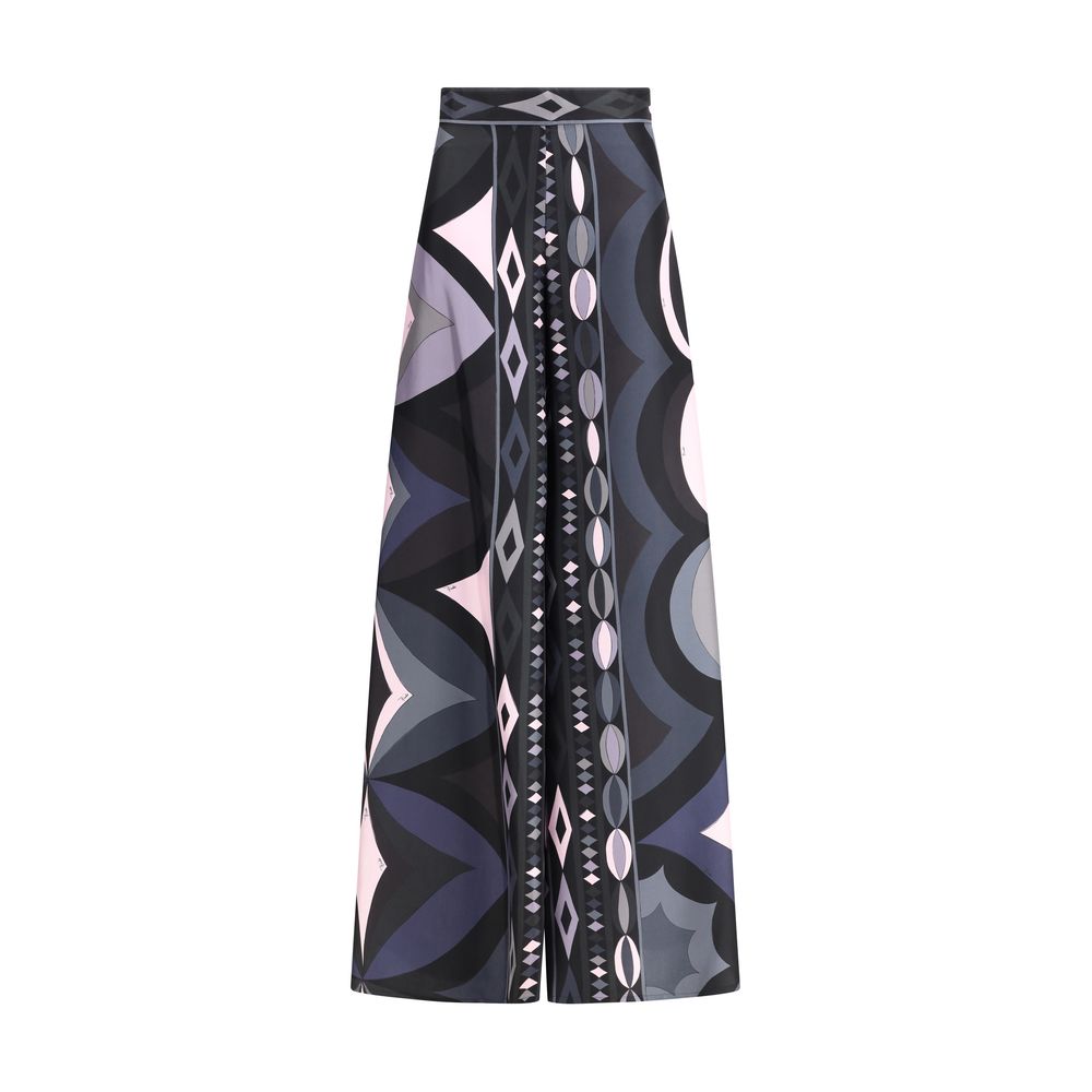 Silk wide leg Pants