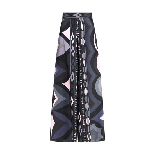 Silk wide leg Pants