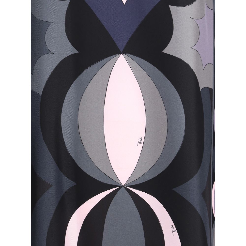 Silk midi Dress