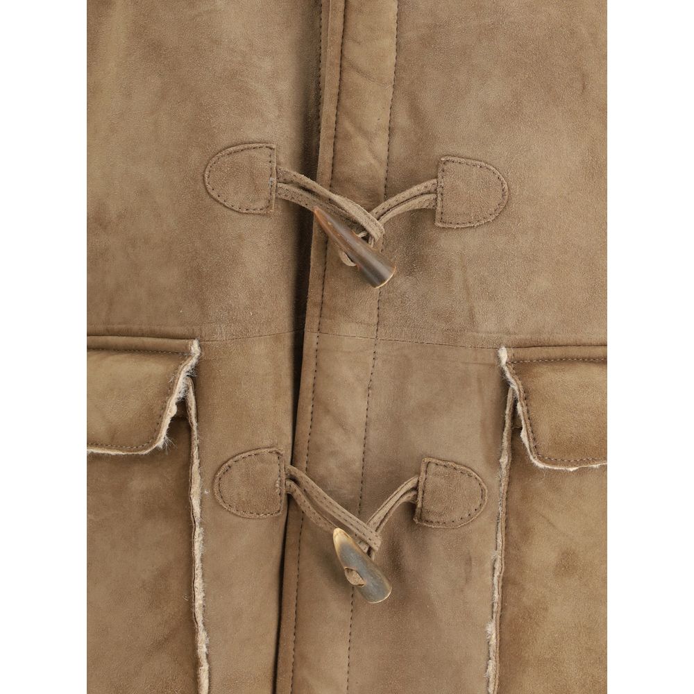 “Paolo” Suede Goat Jacket